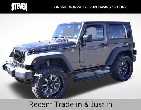 Granite Crystal Metallic Clearcoat 2017 Jeep Wrangler Big Bear
