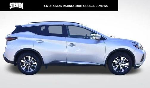 Brilliant Silver Metallic 2024 Nissan Murano SV Intelligent AWD
