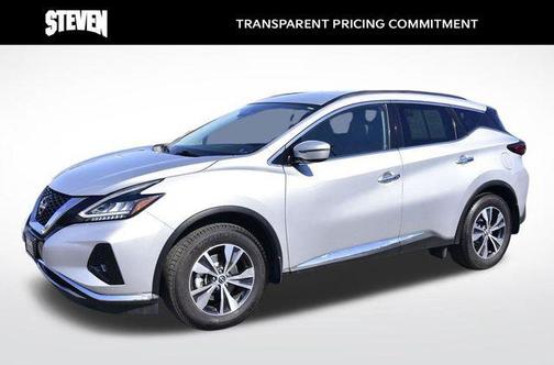 Brilliant Silver Metallic 2024 Nissan Murano SV Intelligent AWD