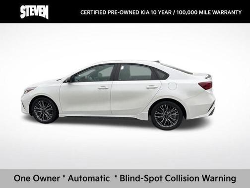 Snow White Pearl 2023 Kia Forte GT-Line