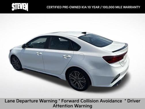 Snow White Pearl 2023 Kia Forte GT-Line