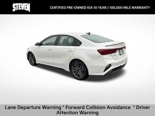 Snow White Pearl 2023 Kia Forte GT-Line