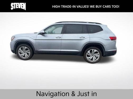 Pyrite Silver Metallic 2022 Volkswagen Atlas 3.6L SE w/Technology