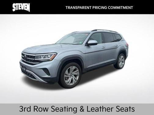 Pyrite Silver Metallic 2022 Volkswagen Atlas 3.6L SE w/Technology