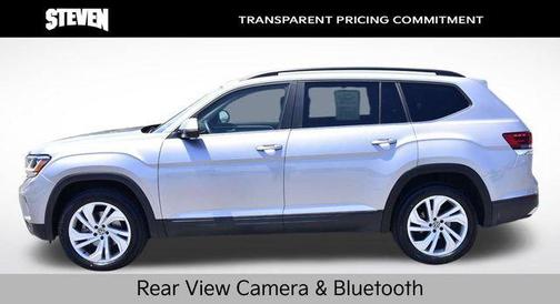 Pyrite Silver Metallic 2022 Volkswagen Atlas 3.6L SE w/Technology