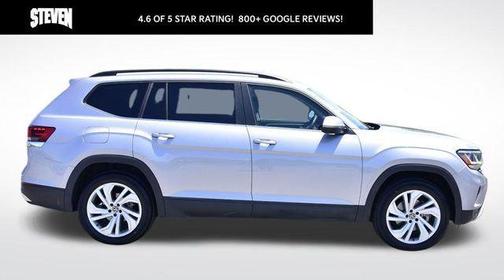 Pyrite Silver Metallic 2022 Volkswagen Atlas 3.6L SE w/Technology