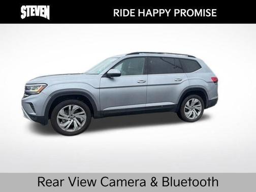 Pyrite Silver Metallic 2022 Volkswagen Atlas 3.6L SE w/Technology