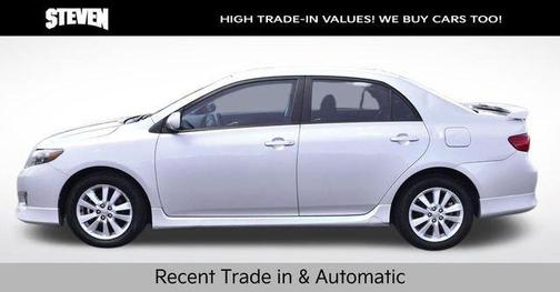 Classic Silver Metallic 2009 Toyota Corolla S