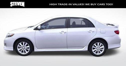 Classic Silver Metallic 2009 Toyota Corolla S