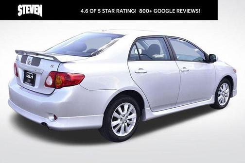 Classic Silver Metallic 2009 Toyota Corolla S