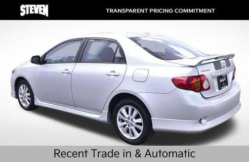 Classic Silver Metallic 2009 Toyota Corolla S