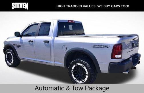Billet Silver Metallic Clearcoat 2021 RAM 1500 Classic Warlock Quad Cab 4x4 6'4' Box