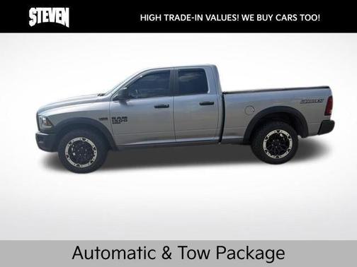 Billet Silver Metallic Clearcoat 2021 RAM 1500 Classic Warlock Quad Cab 4x4 6'4' Box