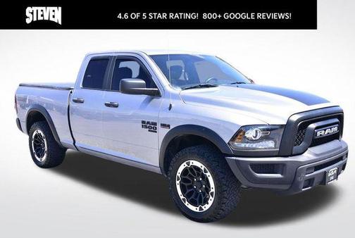 Billet Silver Metallic Clearcoat 2021 RAM 1500 Classic Warlock Quad Cab 4x4 6'4' Box