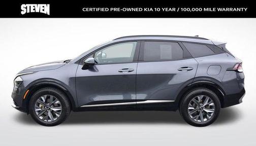 Gravity Gray 2023 Kia Sportage Hybrid SX-Prestige
