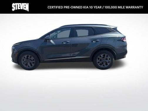Gravity Gray 2023 Kia Sportage Hybrid SX-Prestige
