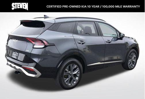 Gravity Gray 2023 Kia Sportage Hybrid SX-Prestige