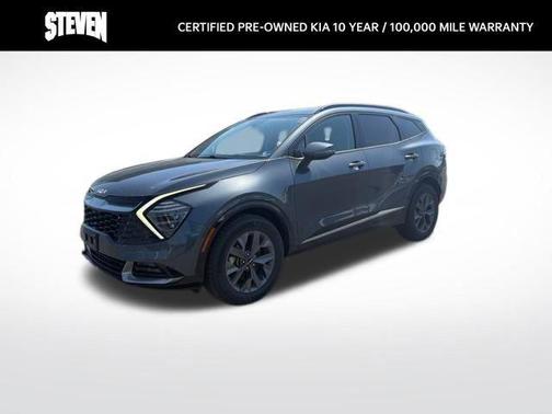Gravity Gray 2023 Kia Sportage Hybrid SX-Prestige