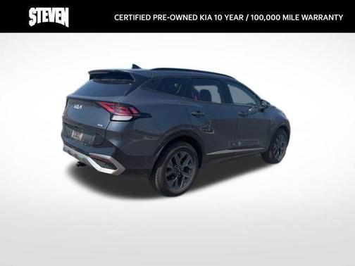 Gravity Gray 2023 Kia Sportage Hybrid SX-Prestige