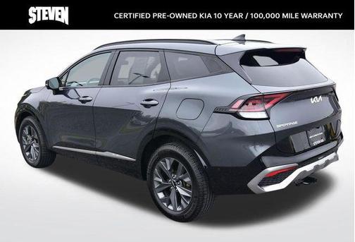 Gravity Gray 2023 Kia Sportage Hybrid SX-Prestige