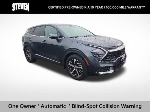 Gravity Gray 2025 Kia Sportage EX