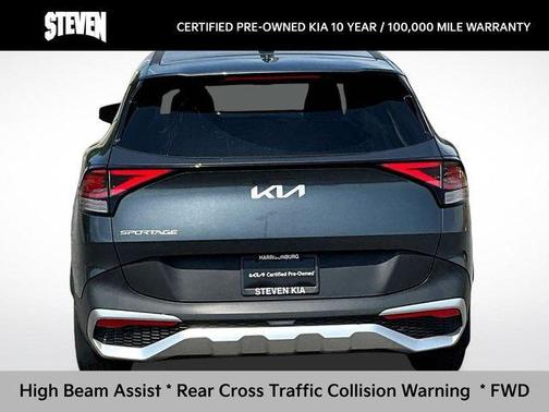 Gravity Gray 2025 Kia Sportage EX