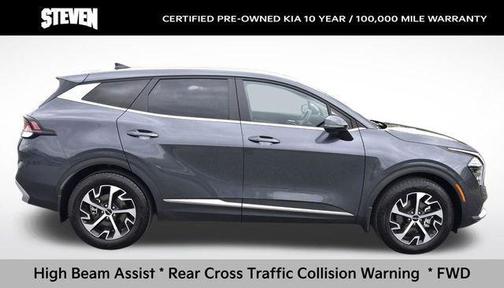 Gravity Gray 2025 Kia Sportage EX