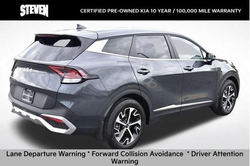 Gravity Gray 2025 Kia Sportage EX