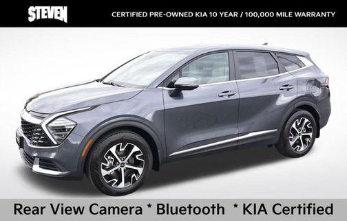 Gravity Gray 2025 Kia Sportage EX