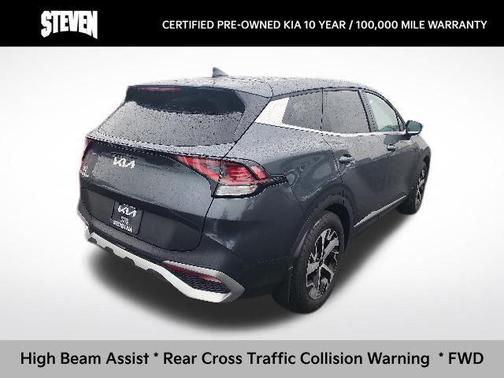 Gravity Gray 2025 Kia Sportage EX
