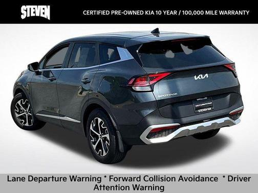 Gravity Gray 2025 Kia Sportage EX