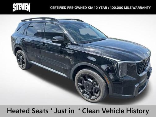 Ebony Black 2024 Kia Sorento EX
