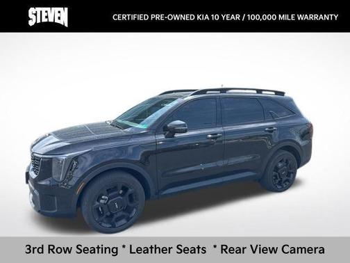 Ebony Black 2024 Kia Sorento EX