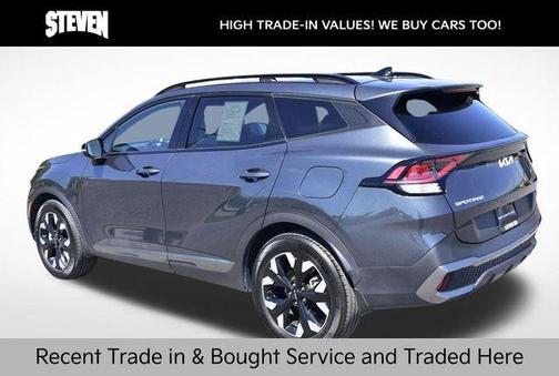 Gravity Gray 2024 Kia Sportage Plug-In Hybrid X-Line