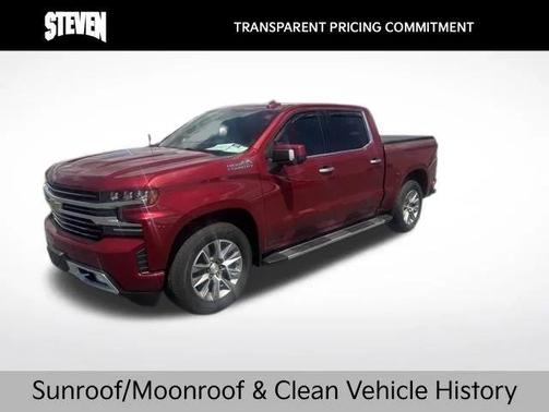 Cajun Red Tintcoat 2019 Chevrolet Silverado 1500 High Country