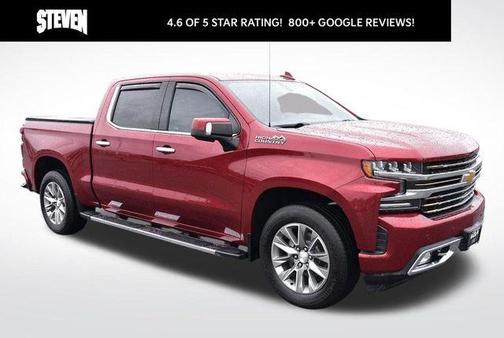 Cajun Red Tintcoat 2019 Chevrolet Silverado 1500 High Country