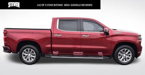 Cajun Red Tintcoat 2019 Chevrolet Silverado 1500 High Country