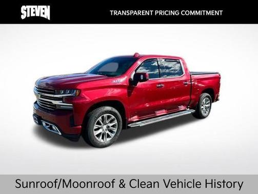 Cajun Red Tintcoat 2019 Chevrolet Silverado 1500 High Country
