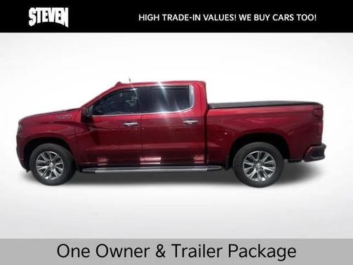 Cajun Red Tintcoat 2019 Chevrolet Silverado 1500 High Country