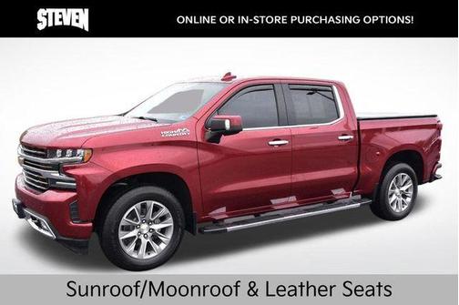 Cajun Red Tintcoat 2019 Chevrolet Silverado 1500 High Country