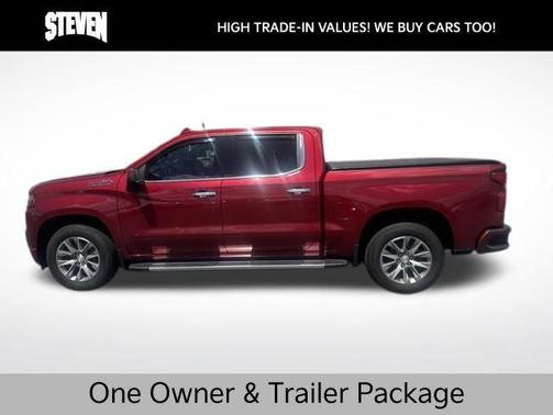 Cajun Red Tintcoat 2019 Chevrolet Silverado 1500 High Country