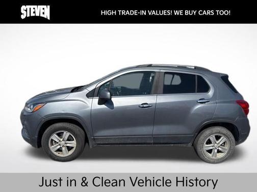 Satin Steel Metallic 2019 Chevrolet Trax LT