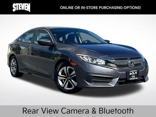 Charcoal 2017 Honda Civic LX