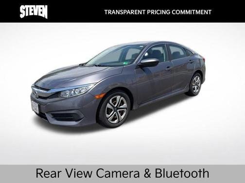 Charcoal 2017 Honda Civic LX