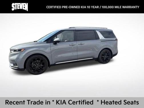 Ceramic Silver 2023 Kia Carnival SX