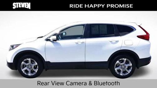 White Diamond Pearl 2018 Honda CR-V EX-L