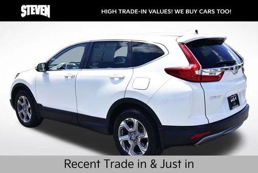 White Diamond Pearl 2018 Honda CR-V EX-L