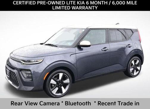 Gravity Gray/Gold Roof 2020 Kia Soul EX