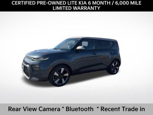 Gravity Gray/Gold Roof 2020 Kia Soul EX
