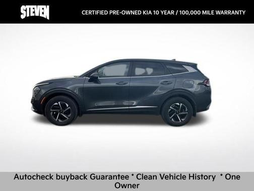 Gravity Gray 2024 Kia Sportage Hybrid LX